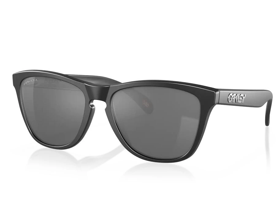 Occhiali Oakley Frogskins Nero Opaco Lenti Prizm Nero Polarized 1 Occhiali Oakley Frogskins Nero Opaco Lenti Prizm Nero Polarized