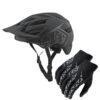 Kit Troy Lee Designs Casco A1 Mips Classic + Guanti Se Pro Nero