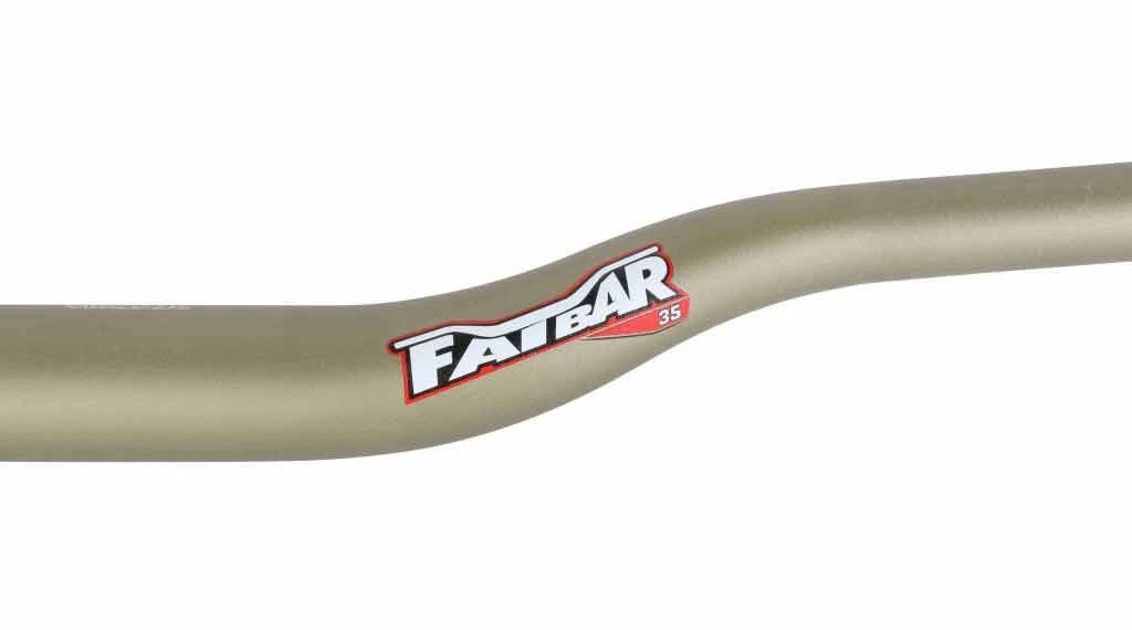 Renthal Manubrio Fatbar 35 Gold 1 Renthal Manubrio Fatbar 35 Gold