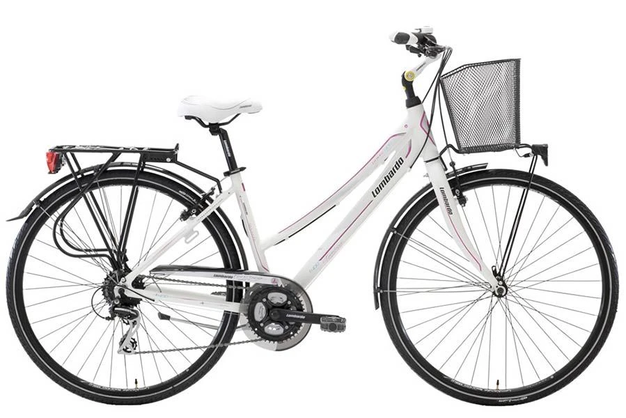 Taranto 400 28'' Donna 24v. Bianco/fucsia Opaco 1 Taranto 400 28'' Donna 24v. Bianco/fucsia Opaco