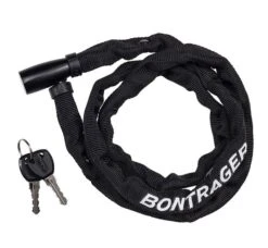 Lucchetto Bontrager Comp A Catena Con Chiave 4x1100mm Nero