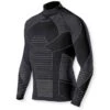Maglia Intima Manica Lunga Biotex Icebreak Lupetto Nero/grigio