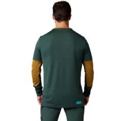 Maglia Manica Lunga Fox Racing Defend Foxhead Emerald -Vendite Trek m1 1