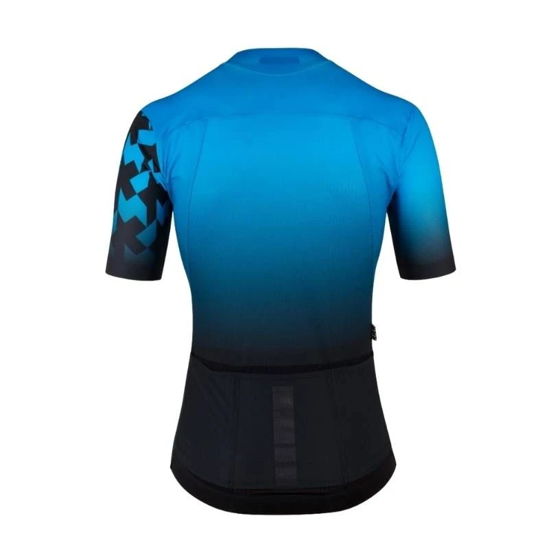 Maglia Assos Equipe RS S9 Targa Cyber Blu/nero 2 Maglia Assos Equipe RS S9 Targa Cyber Blu/nero - immagine 2