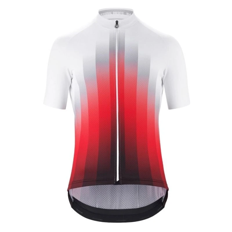 Maglia Assos Mille Gt C2 Gruppetto Rosso/bianco 1 Maglia Assos Mille Gt C2 Gruppetto Rosso/bianco