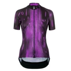 Maglia Assos Uma GT C2 Drop Head Donna Viola/nero