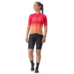 Maglia Castelli Climber's 2.0 Donna Arancione