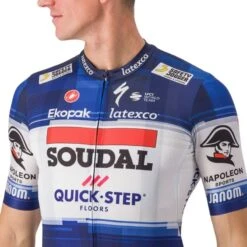 Maglia Castelli Competizione 2 Soudal Team Quick-step Bianco/blu -Vendite Trek maglia castelli competizione 2 team quick step bianco blu 3