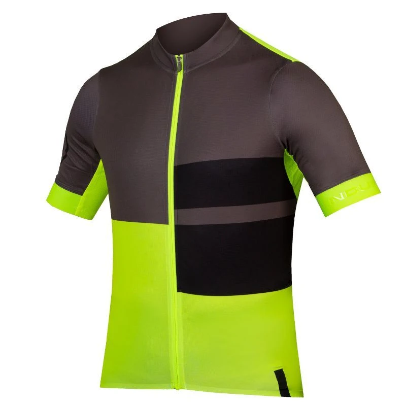 Maglia Endura FS260 Print Giallo Fluo 1 Maglia Endura FS260 Print Giallo Fluo
