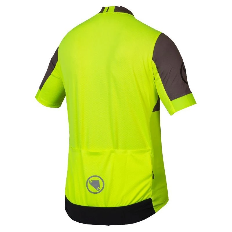 Maglia Endura FS260 Print Giallo Fluo 2 Maglia Endura FS260 Print Giallo Fluo - immagine 2