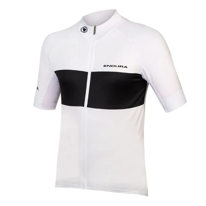 Maglia Endura FS260-Pro II Bianco/nero 1 Maglia Endura FS260-Pro II Bianco/nero