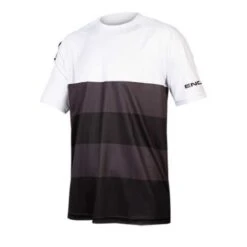 Maglia Endura SingleTrack Core T Bianco E Nero