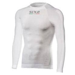 Maglia Intima A Giro Collo Sixs Carbon Bianco