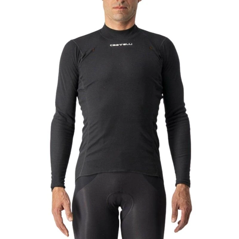 Maglia Intima Manica Lunga Castelli Flanders Warm Nero 1 Maglia Intima Manica Lunga Castelli Flanders Warm Nero