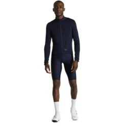 Maglia Manica Lunga Specialized Prime Powergrid Blu Scuro