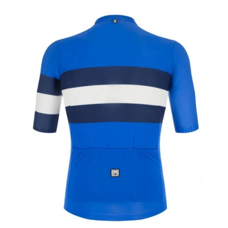 Maglia Santini Eco Sleek Bengal Blu Royal 2 Maglia Santini Eco Sleek Bengal Blu Royal - immagine 2