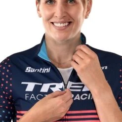 Maglia Santini Trek Facory Racing Cx Team Replica Donna Blu/rosa -Vendite Trek maglia santini trek facory racing cx team replica donna blu rosa 4
