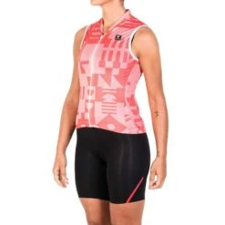 Maglia Smanicata Pissei Formentera Donna Corallo -Vendite Trek maglia smanicata pissei formentera donna corallo 3