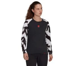 Maglia Manica Lunga Five Ten Trailx Donna Nero/bianco