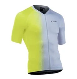 Northwave Maglia Nortwave Blade Grigio/giallo Fluo