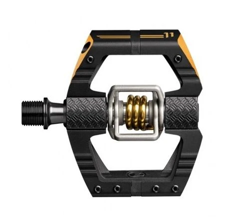 Crankbrothers Pedali Mallet E 11 Nero/oro 1 Crankbrothers Pedali Mallet E 11 Nero/oro