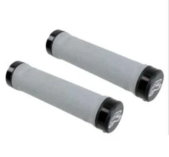Manopole Renthal Grip Tech Lock-on Soft Grigio Chiaro