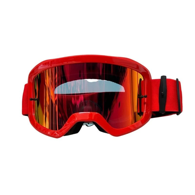 Maschera Fox Racing Main Stray Rosso Lente Rosso 1 Maschera Fox Racing Main Stray Rosso Lente Rosso