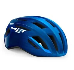 Casco Met Vinci Mips Blu Metallizzato