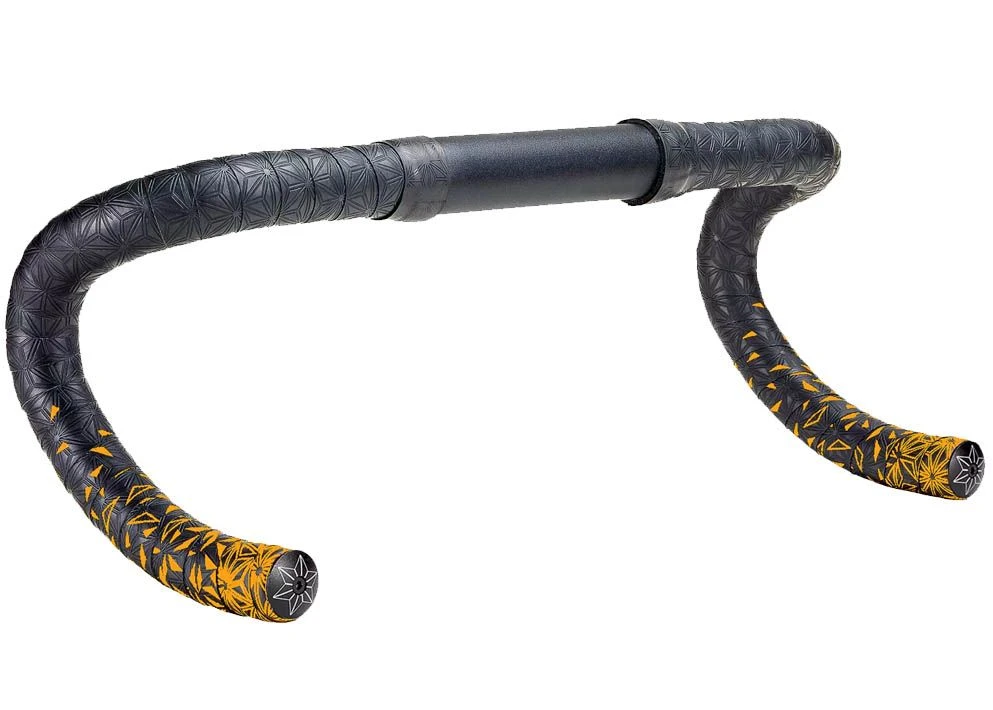 Nastro Manubrio Supacaz Kush Star Fade Nero/arancione 2 Nastro Manubrio Supacaz Kush Star Fade Nero/arancione - immagine 2