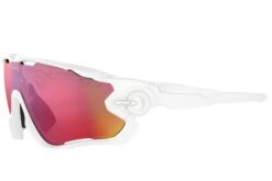 Oakley Jawbreaker Bianco Lucido Lente Prizm Road