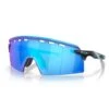 Occhiali Oakley Encoder Strike Vented Nero Opaco Lente Prizm Sapphire