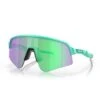 Occhiali Oakley Sutro Lite Sweep Verde Opaco Lenti Prizm Road Jade