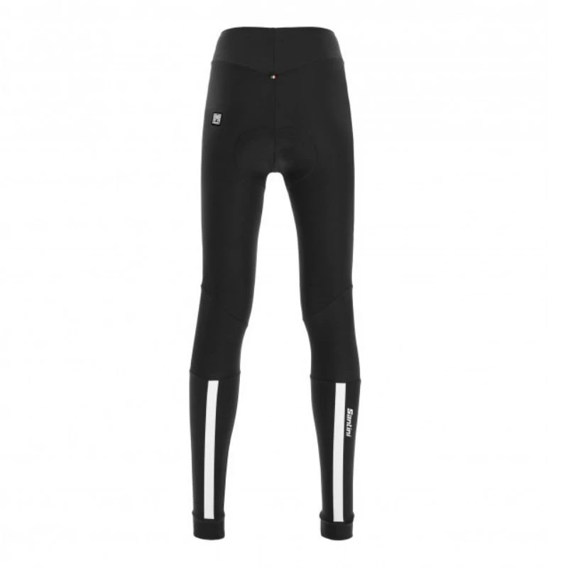 Pantaloni Lunghi Santini Alba Donna Nero 2 Pantaloni Lunghi Santini Alba Donna Nero - immagine 2