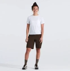 Pantaloni Corti Specialized Adv Air Donna Marrone -Vendite Trek pantdonna1
