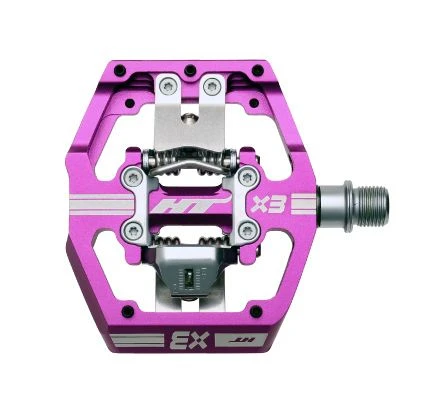 Pedali Ht Components X3 Viola 1 Pedali Ht Components X3 Viola