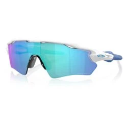 Occhiali Oakley Radar Ev Xs Path Bianco Opaco Lente Prizm Sapphire