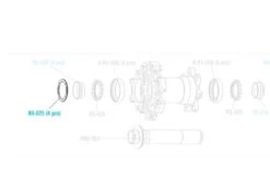 Fulcrum Schermo Per Mozzo Racing 0 4pz