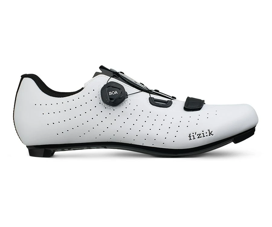 Fizik Scarpe Tempo R5 Overcurve Bianco/nero 2 Fizik Scarpe Tempo R5 Overcurve Bianco/nero - immagine 2