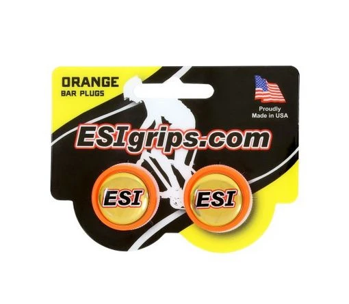 ESI Grips Tappi Manubrio Arancione 1 ESI Grips Tappi Manubrio Arancione