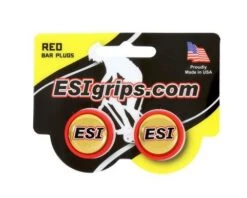 ESI Grips Tappi Manubrio Rosso