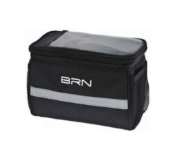 BRN Borsetta Al Manubrio Grande Nero