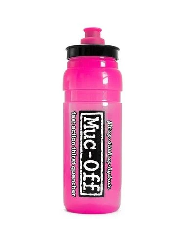 Muc-Off Borraccia Custom Fly Rosa/nero 750ml 1 Muc-Off Borraccia Custom Fly Rosa/nero 750ml