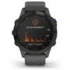 Garmin Fenix 6 Pro Solar Nero Cinturino Grigio