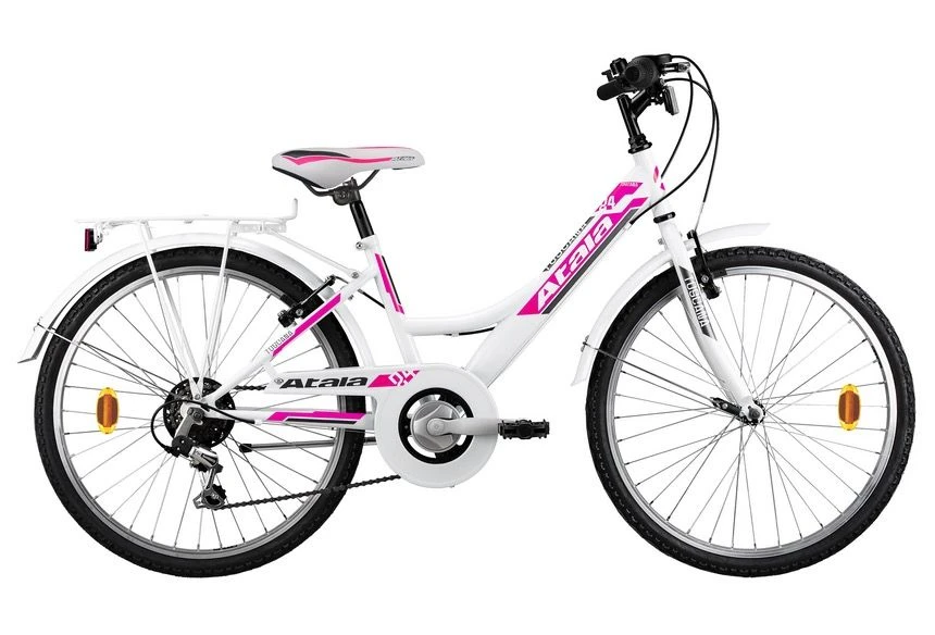 ATALA Toscana 24'' 6v. Bambina Bianco/fuxia 1 ATALA Toscana 24'' 6v. Bambina Bianco/fuxia