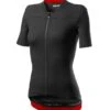 Castelli Maglia Anima 3 Donna Nero/rosso