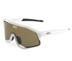KOO Occhiali Demos Bianco/marrone Lenti Marrone