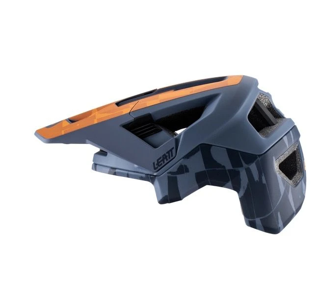 Casco Leatt Mtb 4.0 All-mountain Blu/marrone 2 Casco Leatt Mtb 4.0 All-mountain Blu/marrone - immagine 2