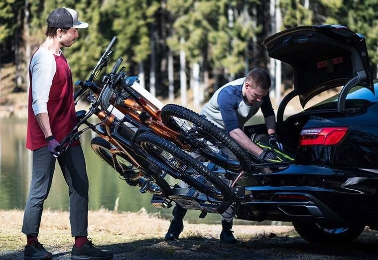 Portabici Auto Xlc Almada Work-E Per 2 Ebike Da Gancio Traino 2 Portabici Auto Xlc Almada Work-E Per 2 Ebike Da Gancio Traino - immagine 2