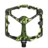 Pedali Crankbrothers Stamp 7 Splatter Verde Tg.L