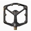 Crankbrothers Pedali Stamp 11 Nero/oro Tg.L